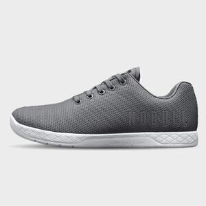 NOBULL Dark Grey White Trainer CrossFit Athletic Sneakers M 9 W 10.5